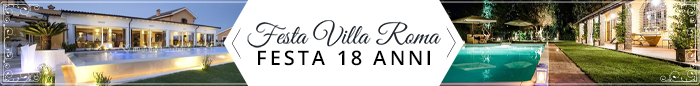 Festa 18 anni in villa Romay